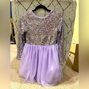 Cat and Jack - Sequin Tulle Dress - XL (14) NWT